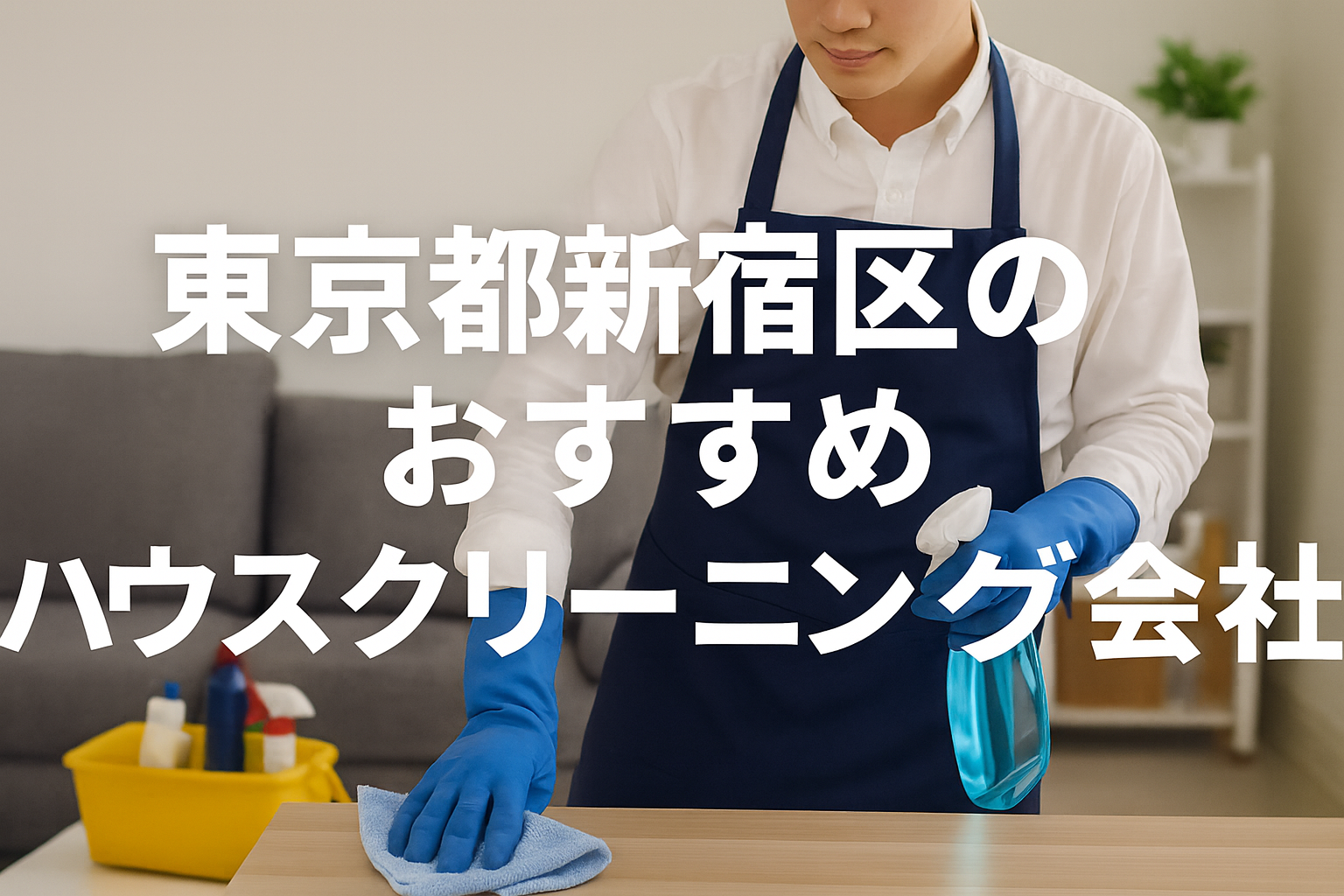 東京都新宿区のおすすめハウスクリーニング会社